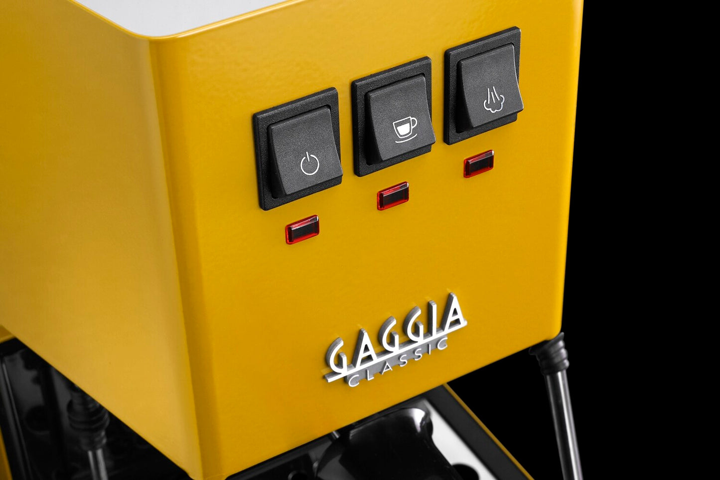 Gaggia Classic E24 Evo Manual Espresso Coffee Machine Yellow