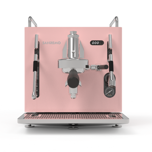 Cube Domestic Espresso Machine Pink