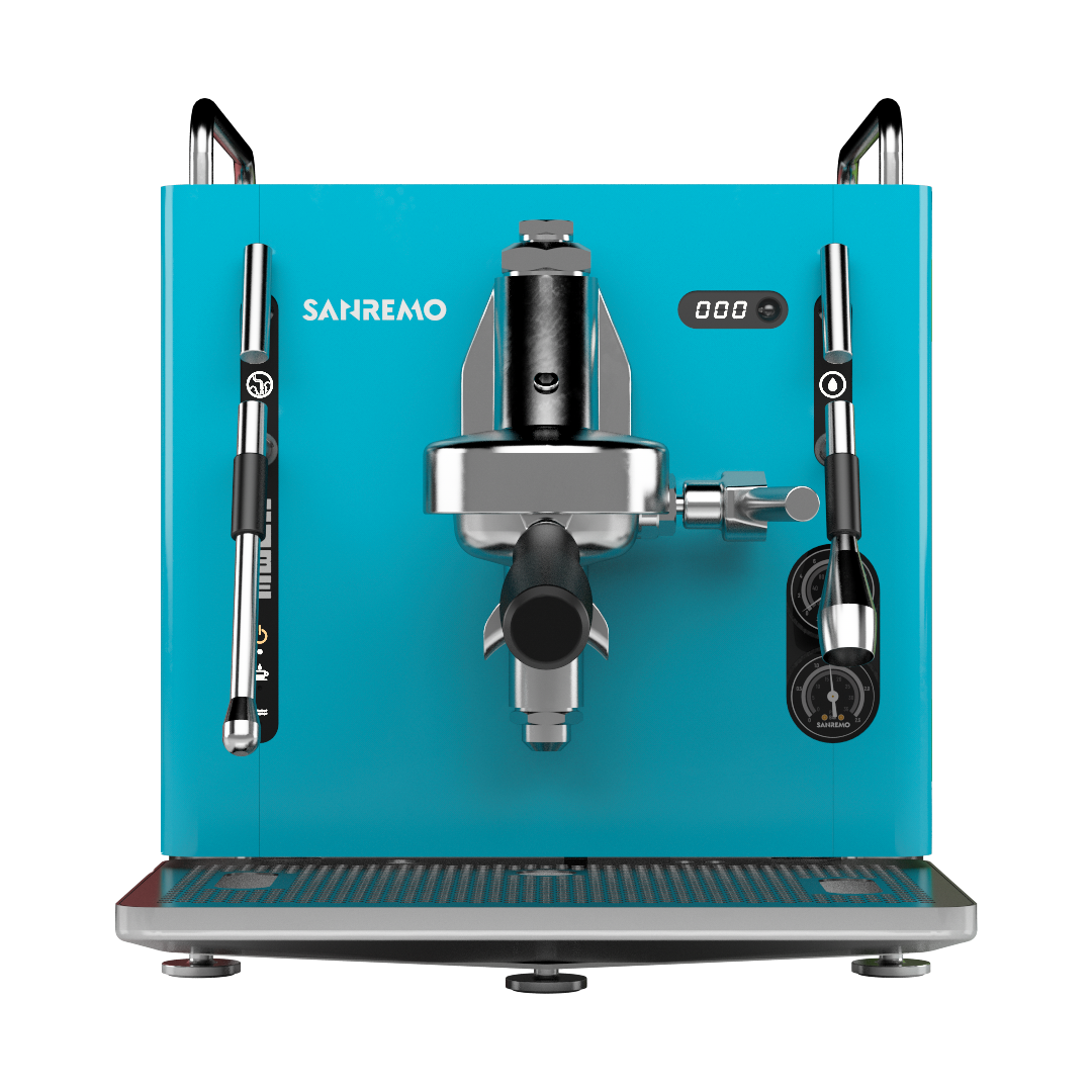 Cube Domestic Espresso Machine Blue