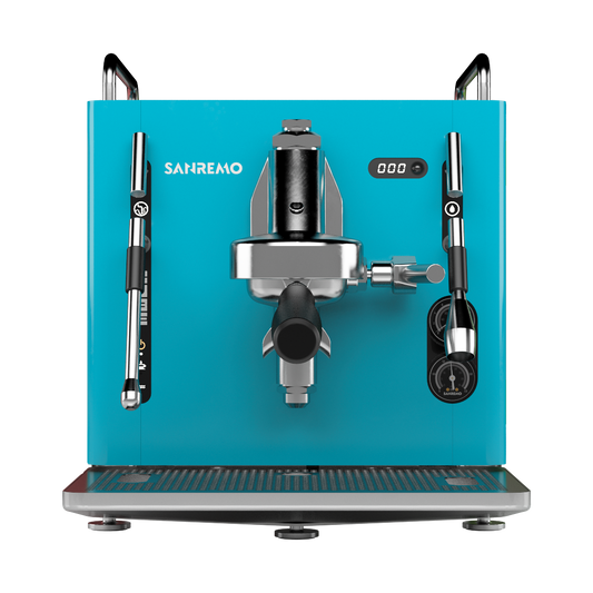 Cube Domestic Espresso Machine Blue