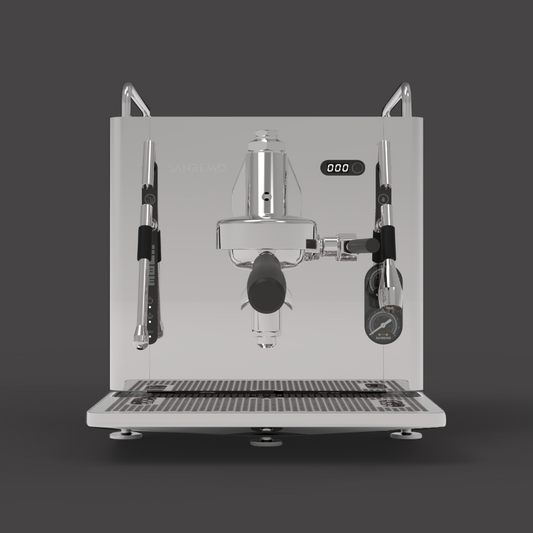 Cube Domestic Espresso Machine Steel
