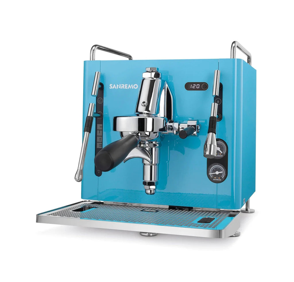 Cube Domestic Espresso Machine Blue