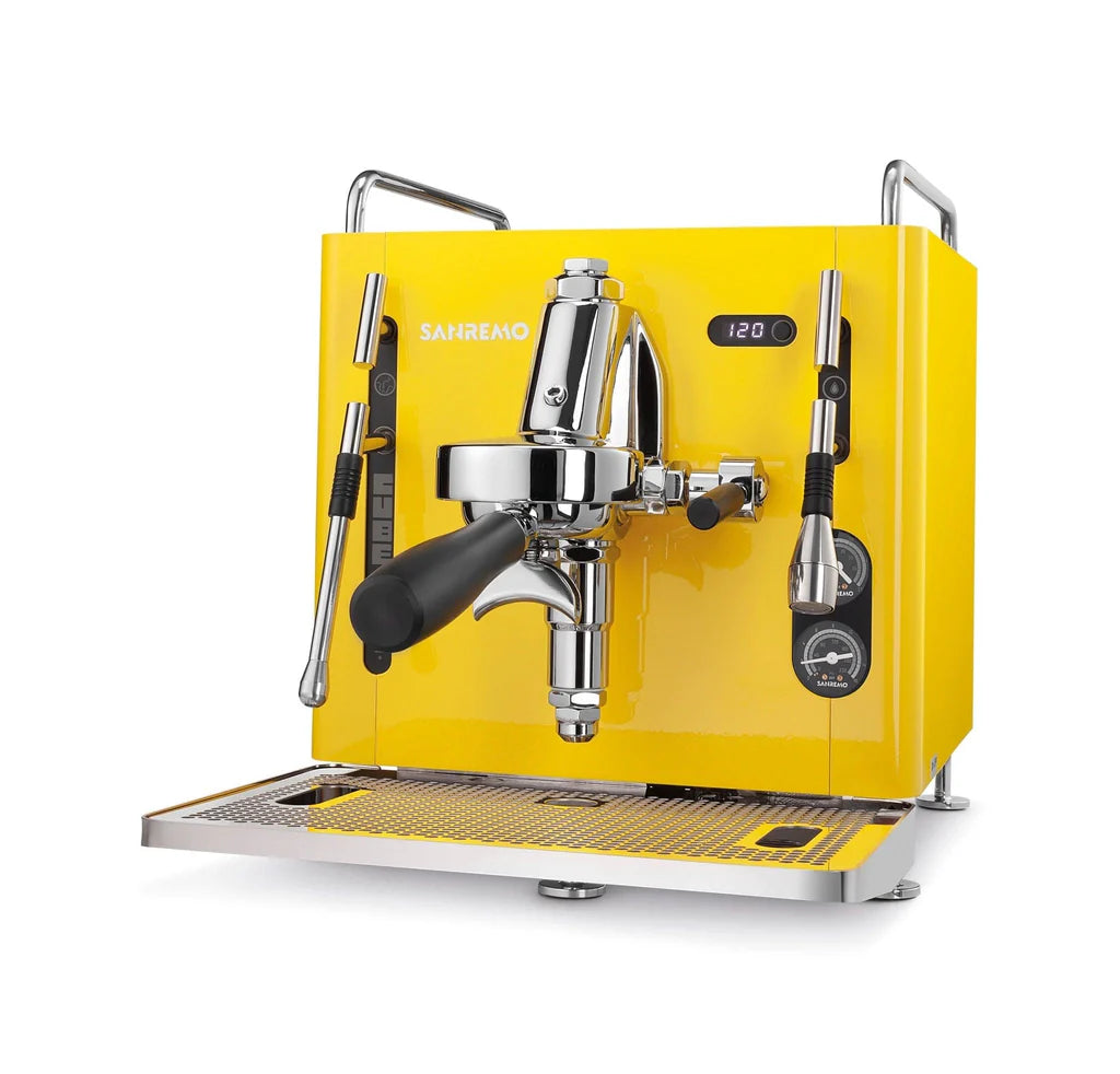 Cube Domestic Espresso Machine Yellow