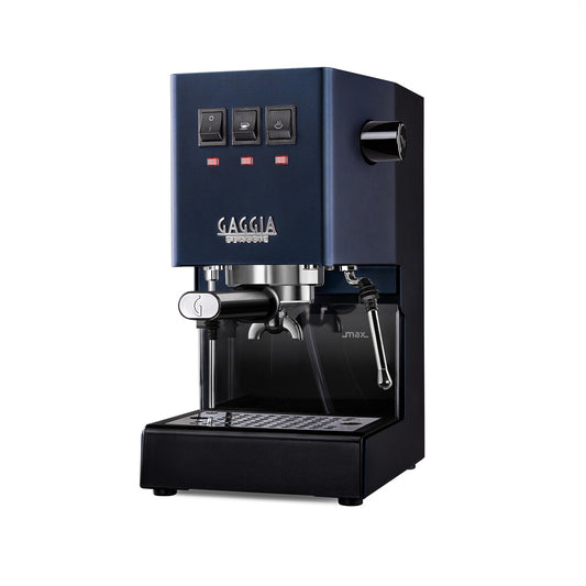 Gaggia Classic E24 Evo Manual Espresso Coffee Machine Blue