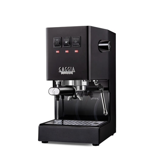 Gaggia Classic E24 Evo Manual Espresso Coffee Machine Thunder Black