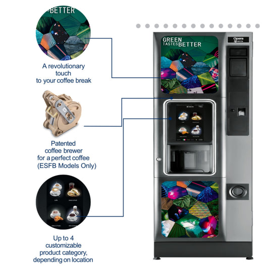 Necta Barista 600 Hot Drink Vending Machine
