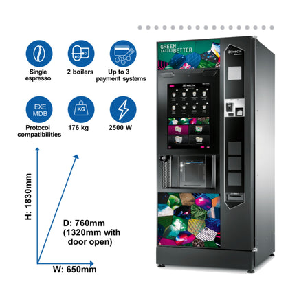 Necta Barista 1000 (touch screen or Direct Selection)