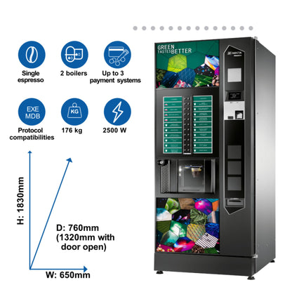 Necta Barista 1000 (touch screen or Direct Selection)